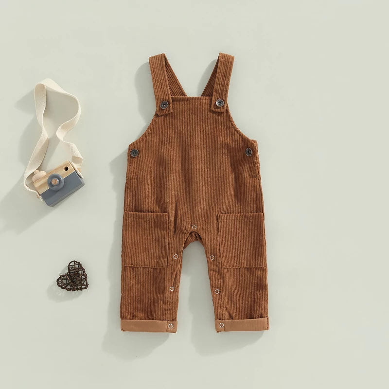 RTS: Corduroy Overall Jumper-