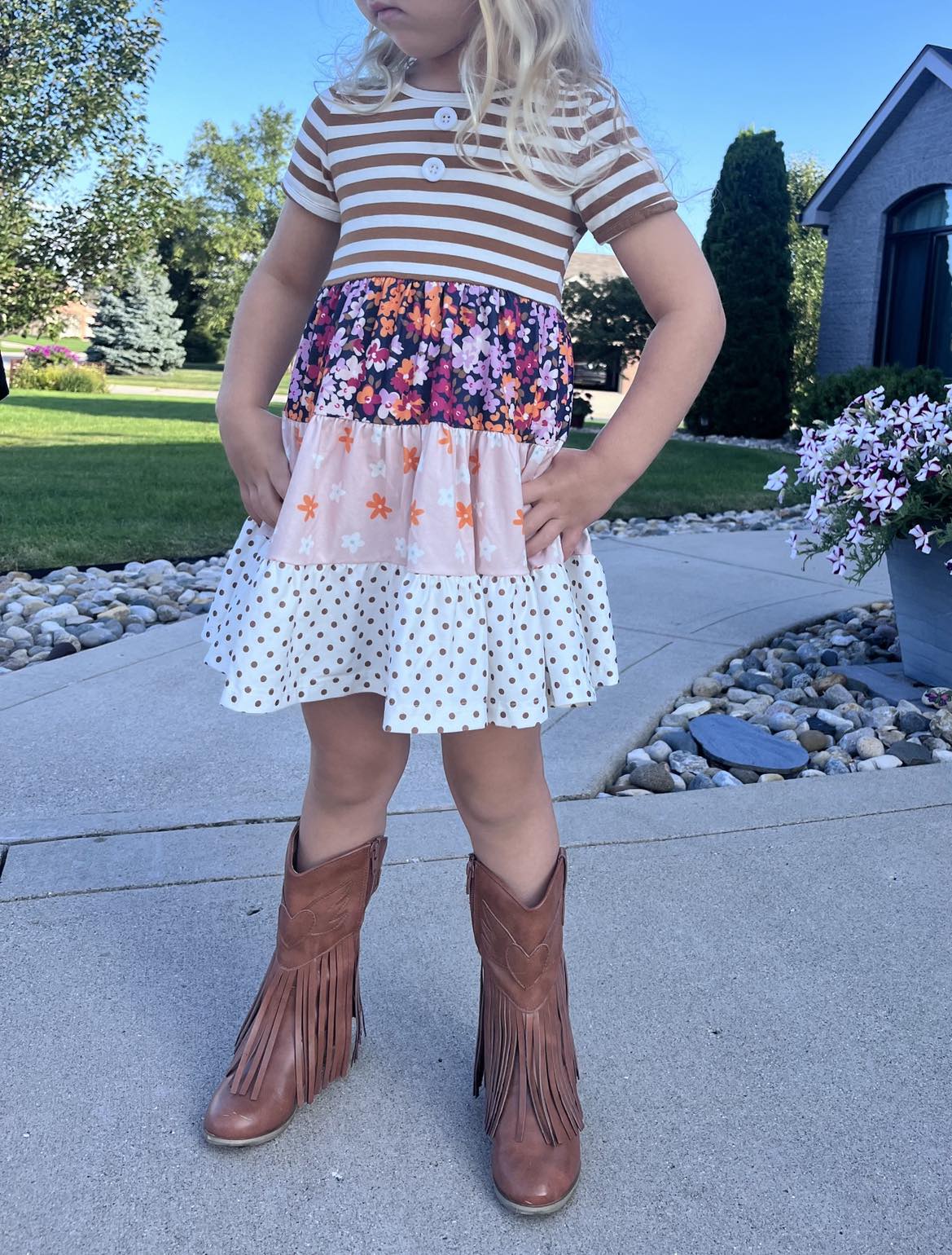 rts: The Mika Fringe Cowgirl Boots