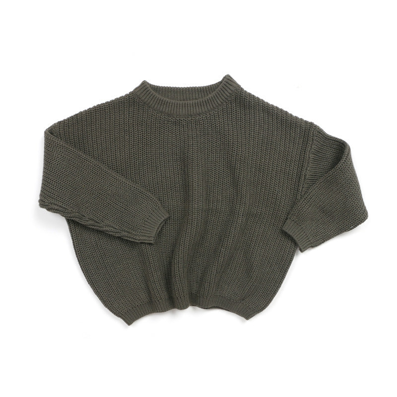 RTS: Kid Chunky Knit Sweater-